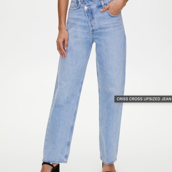 *SOLD* AGOLDE 👖 | Criss Cross Upsized Jeans - Picture 4 of 11
